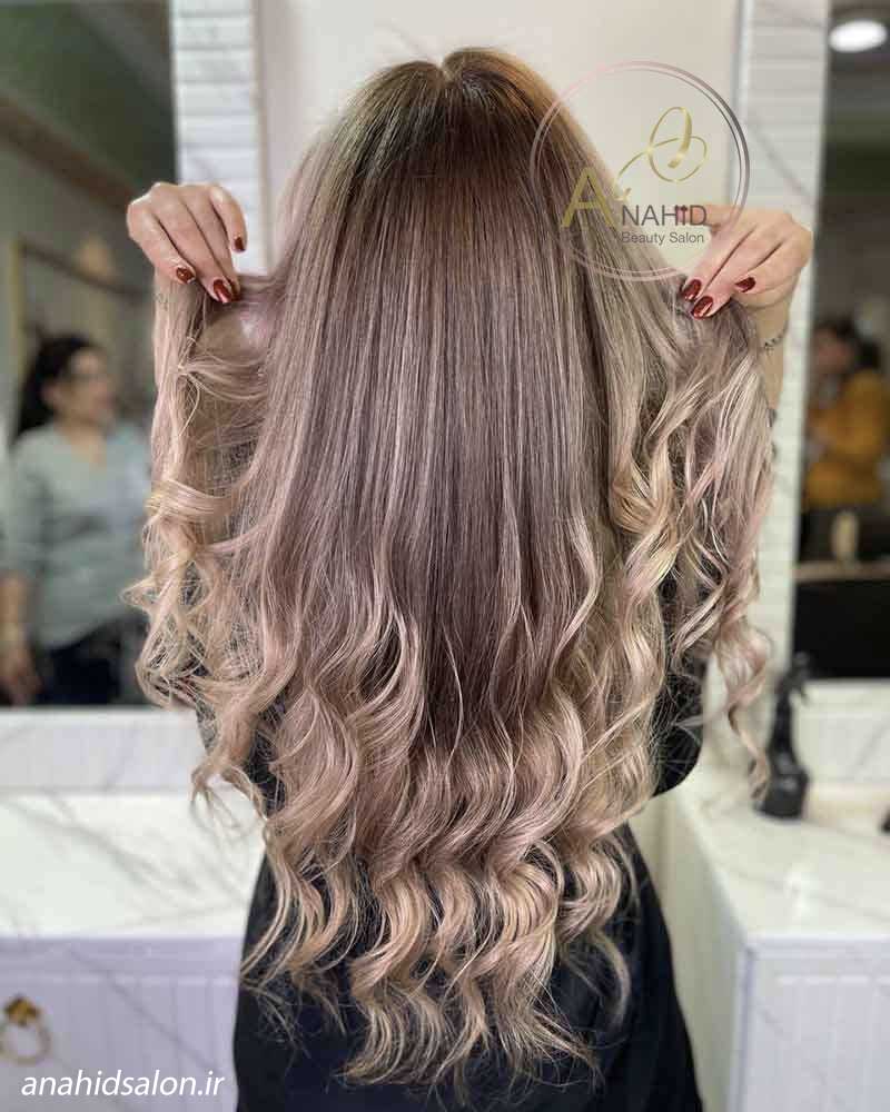 گالری رنگ مو